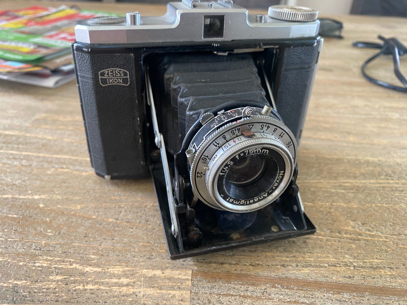 Zeiss ikon nettar camera sluiter werkend, Audio, Tv en Foto, Ophalen of Verzenden, Gebruikt, Compact, Overige Merken