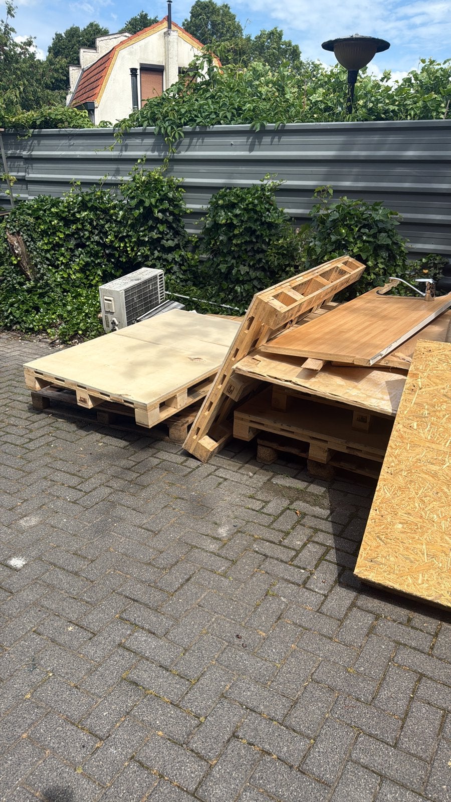 Pallets gratis ophalen, Ophalen, Overige houtsoorten, Minder dan 200 cm, Pallet
