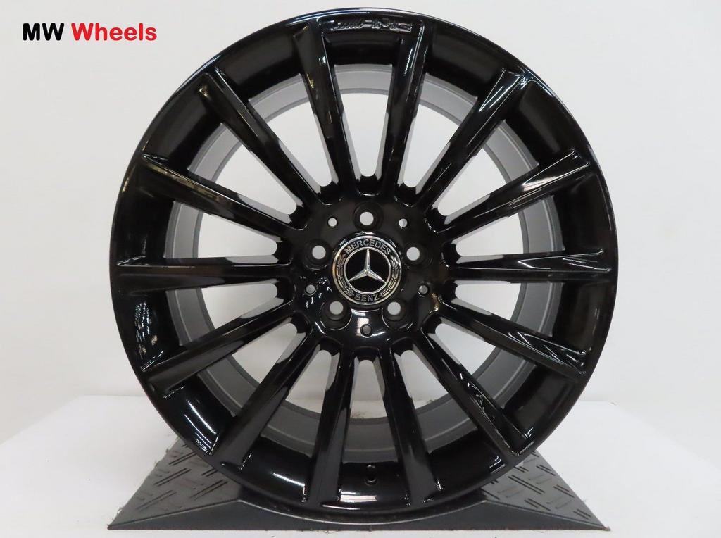 Originele Mercedes 19 inch AMG velgen C Klasse W205 C450 C43, 19 inch, Gebruikt, Velg(en), -