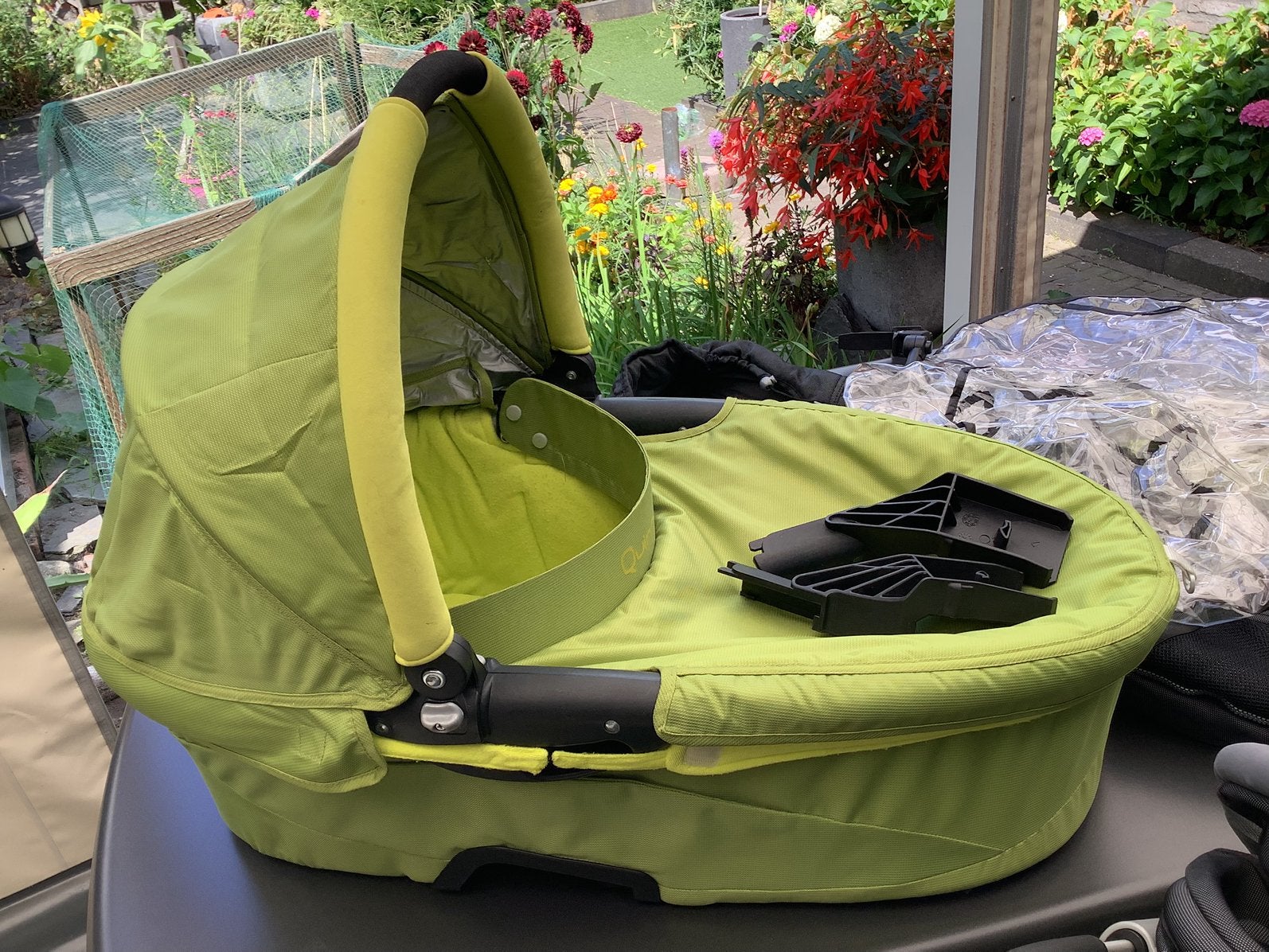 Quinny Speedi combiwagen te koop voor Euro 37,50, Kinderen en Baby's, Kinderwagens en Combinaties, Gebruikt, Verstelbare duwstang