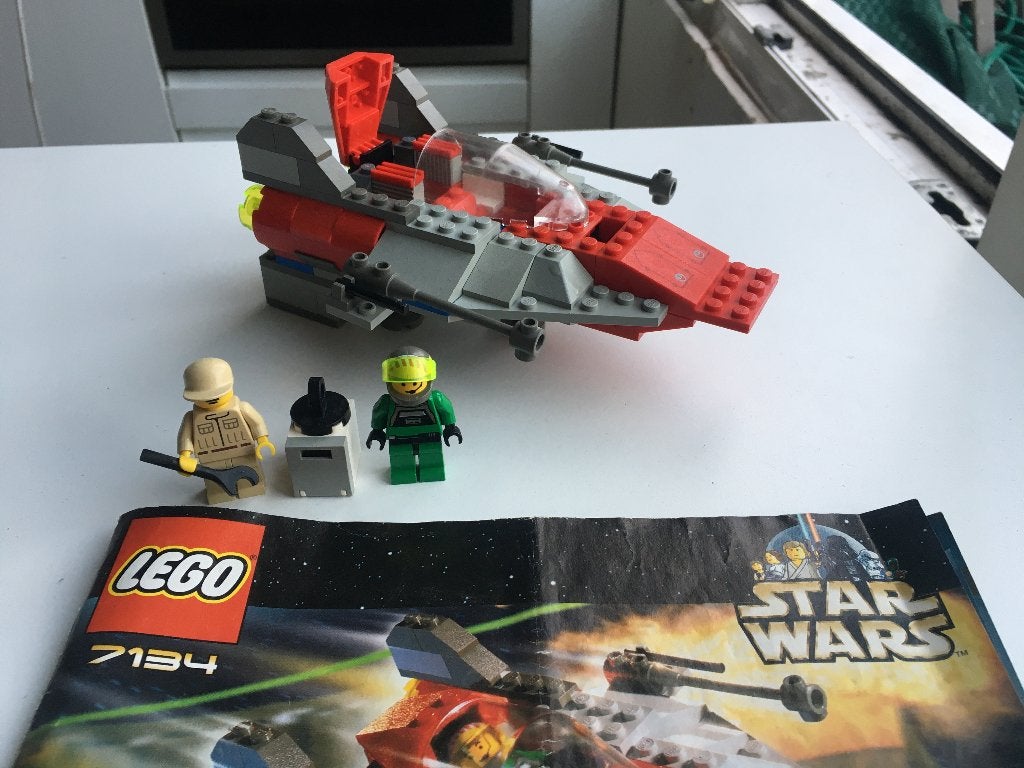 Lego Star Wars - A-wing Fighter - 7134, Gebruikt, Star Wars, Lego, Ophalen of Verzenden