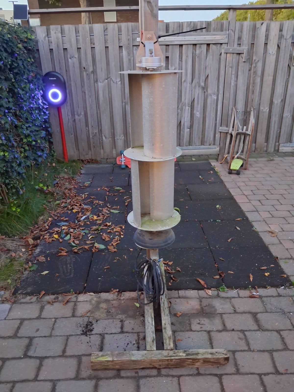 Windturbine type: TIAMRO 2 met Power Inverter 250W, Ophalen, Gebruikt