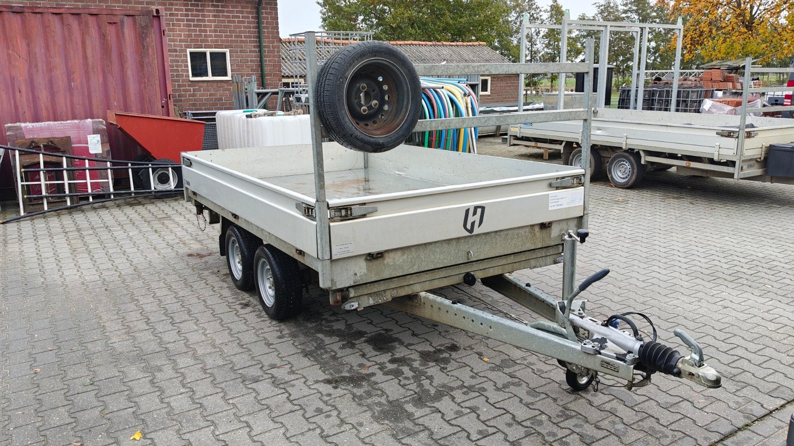 HAPERT Kipper Aanhangwagen - Perfect voor zware klussen, Ophalen, Gebruikt