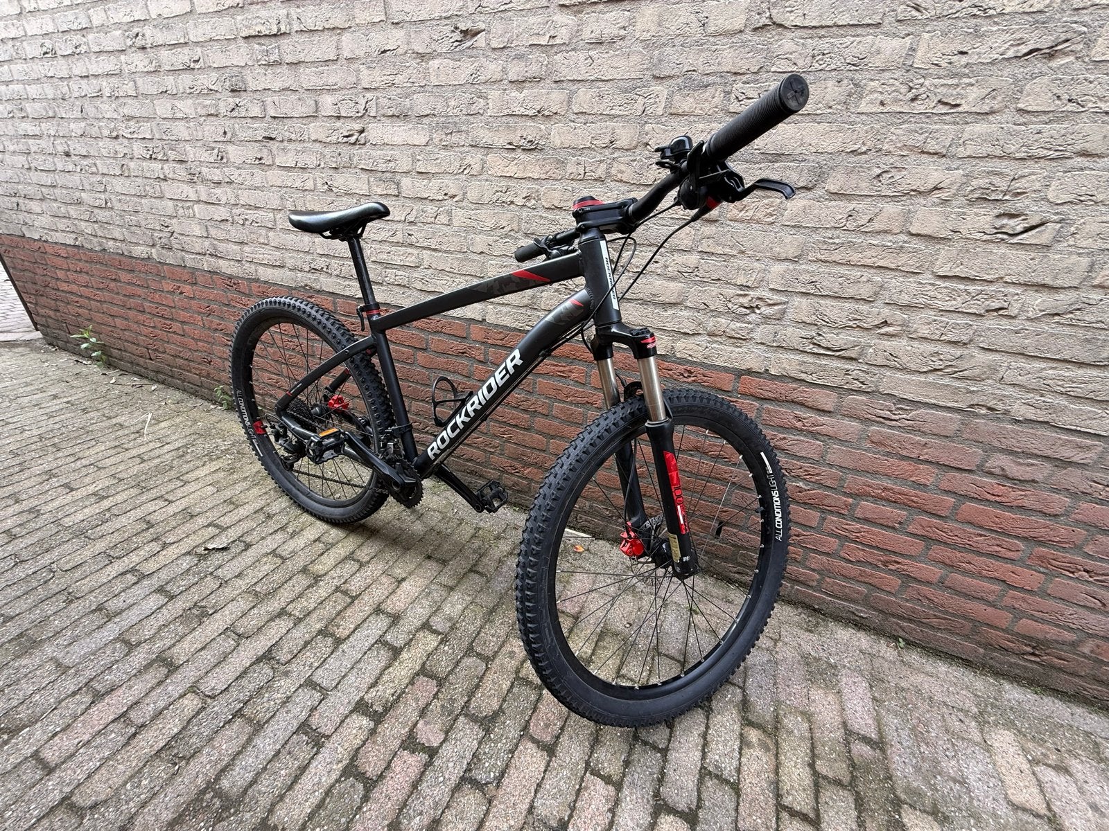 Rockrider ST 540 Mountainbike,Maat L,27,5 inch,Hydraulische, Gebruikt, 57 cm of meer, Hardtail, Heren