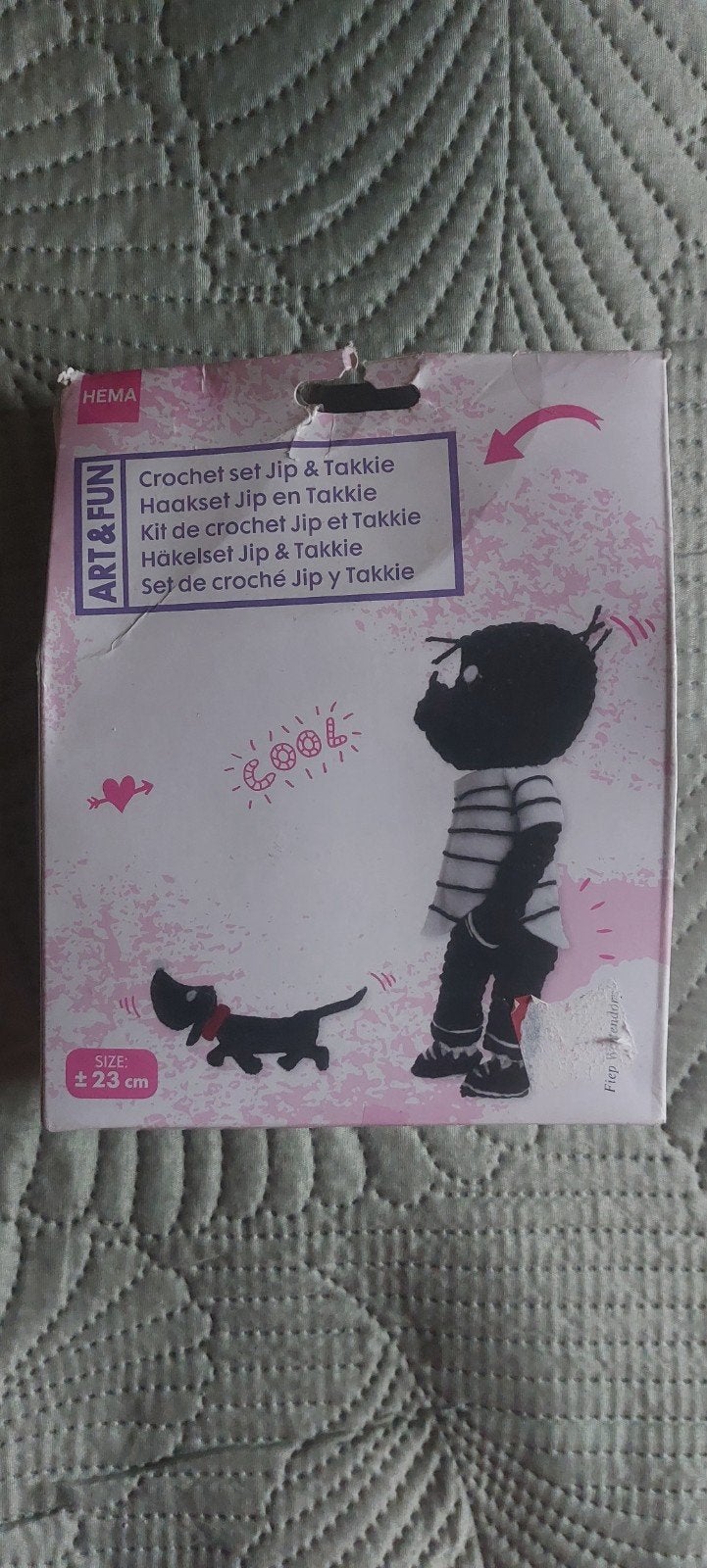 Haakset Jip en Takkie, Hobby en Vrije tijd, Ophalen of Verzenden, Nieuw, Haken, Patroon of Boek