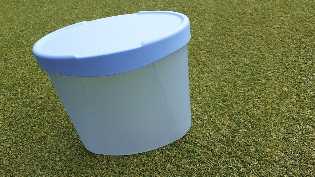 Tupperware Doos, Ophalen of Verzenden, Zo goed als nieuw, Blauw, Bewaardoos