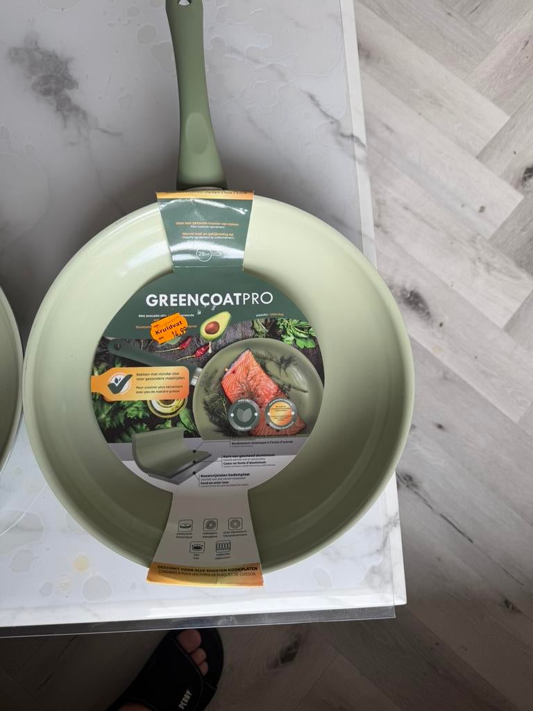 Nieuw kookpan Green Coat Pro, Ophalen, Nieuw