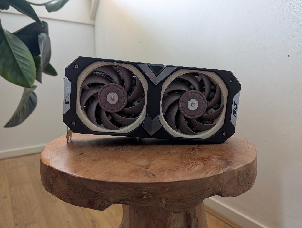 ASUS x Noctua Nvidia RTX 3080, Computers en Software, Videokaarten, Gebruikt, Nvidia, PCI-Express 4.0, GDDR6, HDMI, DisplayPort