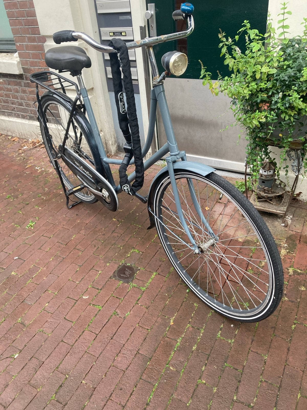 omafiets, Fietsen en Brommers, Fietsen | Dames | Omafietsen, 53 tot 56 cm, Ophalen, Gebruikt, Terugtraprem
