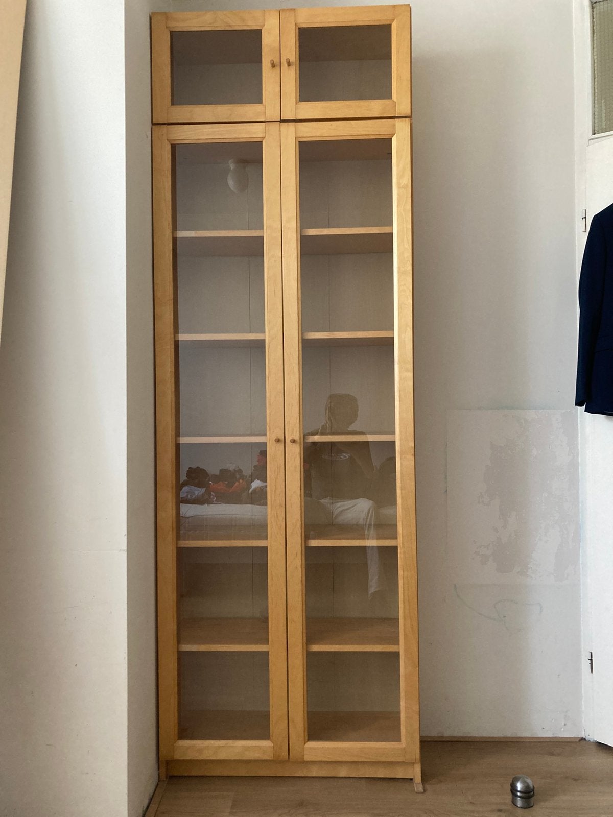 Billy Byom boekenkast / vitrinekast, Ophalen, 200 cm of meer, 50 tot 100 cm, 25 tot 50 cm