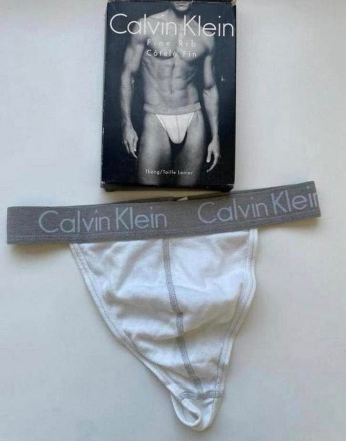 Calvin Klein String Men, Verzenden, Wit, Slip