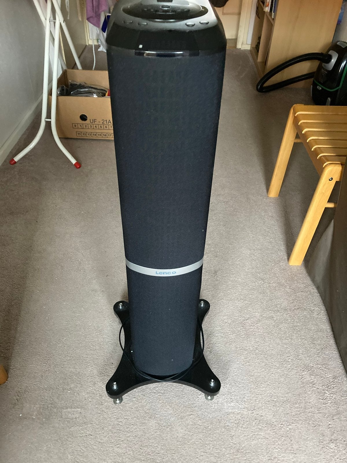 Lenco toren stereo set met CD-speler en radio, Overige merken, Verzenden, Zo goed als nieuw, Microset