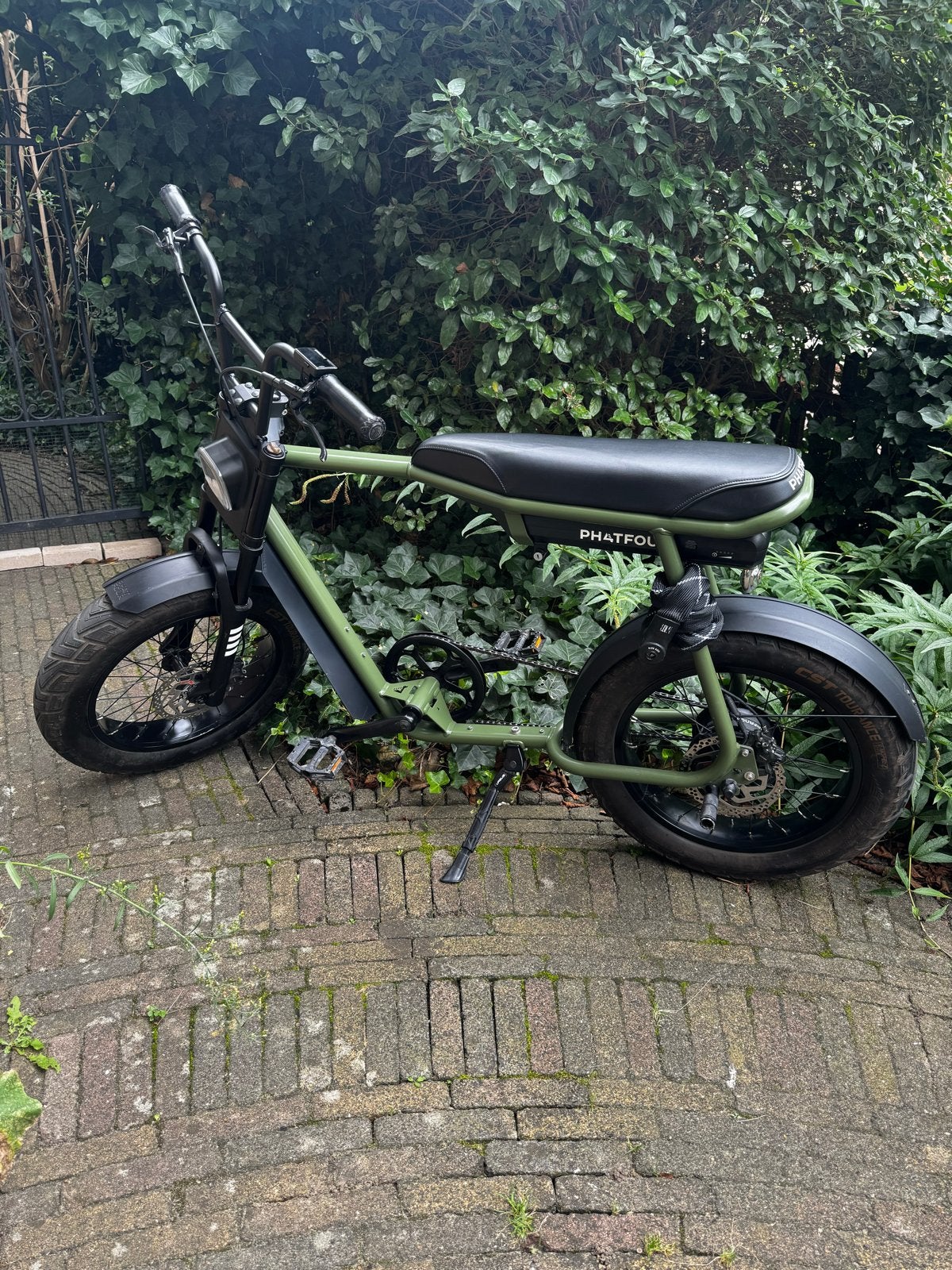 Phatfour FLX E-bike Army Green - in uitstekende staat, Ophalen of Verzenden, Gebruikt, 50 km per accu of meer, Overige merken