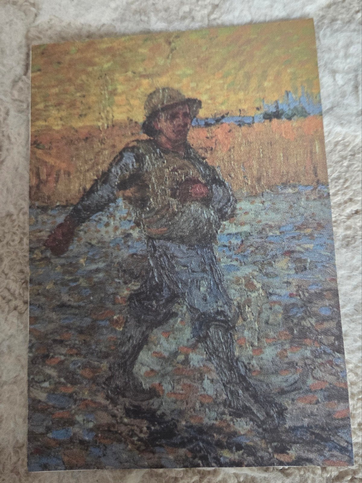 Ansichtkaart: De Zaaier van Vincent van Gogh, Verzenden, 1960 tot 1980, Ongelopen, Overige thema's