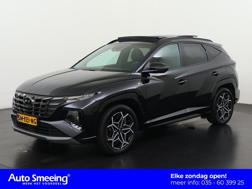 Hyundai Tucson 1.6 T-GDI PHEV N Line Sky 4WD | Panoramadak |, Auto's, Hyundai, Automaat, 14 kWh, Gebruikt, Euro 6