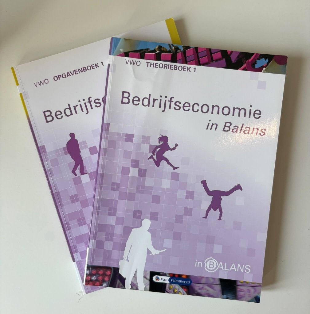 Bedrijfseconomie in Balans #1, Boeken, VWO, Verzenden, Zo goed als nieuw, Van Vlimmeren