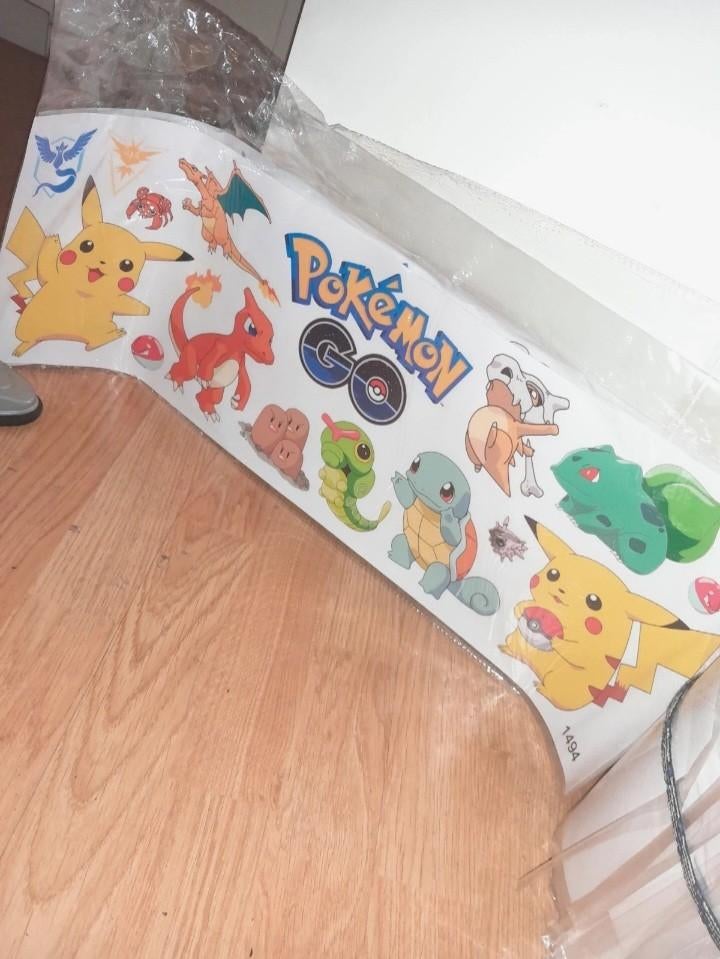 Pokemon muurstickers wanddecoratie sticker, Kinderen en Baby's, Kinderkamer | Inrichting en Decoratie, Ophalen of Verzenden, Nieuw