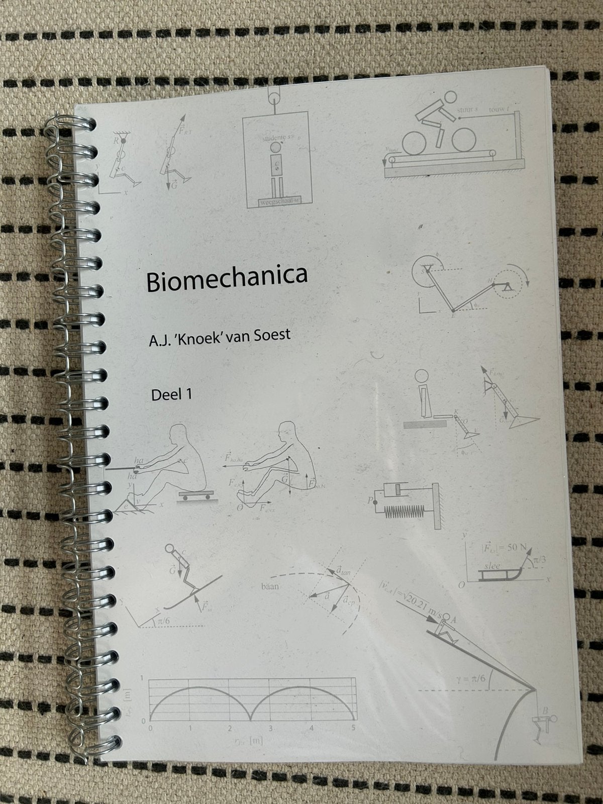 Biomechanica klappers Deel 1 & 2 - A.J knoek van soest, Diversen, Ophalen, Zo goed als nieuw