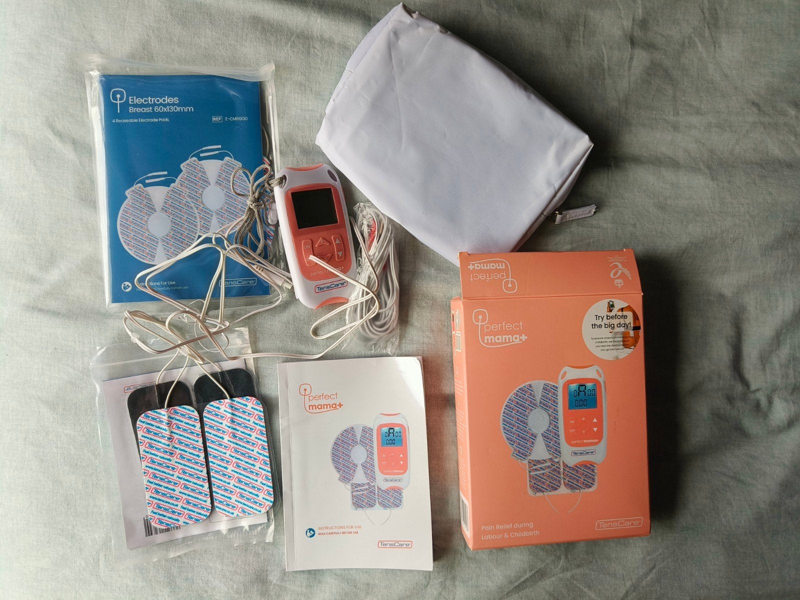perfect mama tens pijnbestrijding bij bevalling, Ophalen of Verzenden, Gebruikt, Apparaat