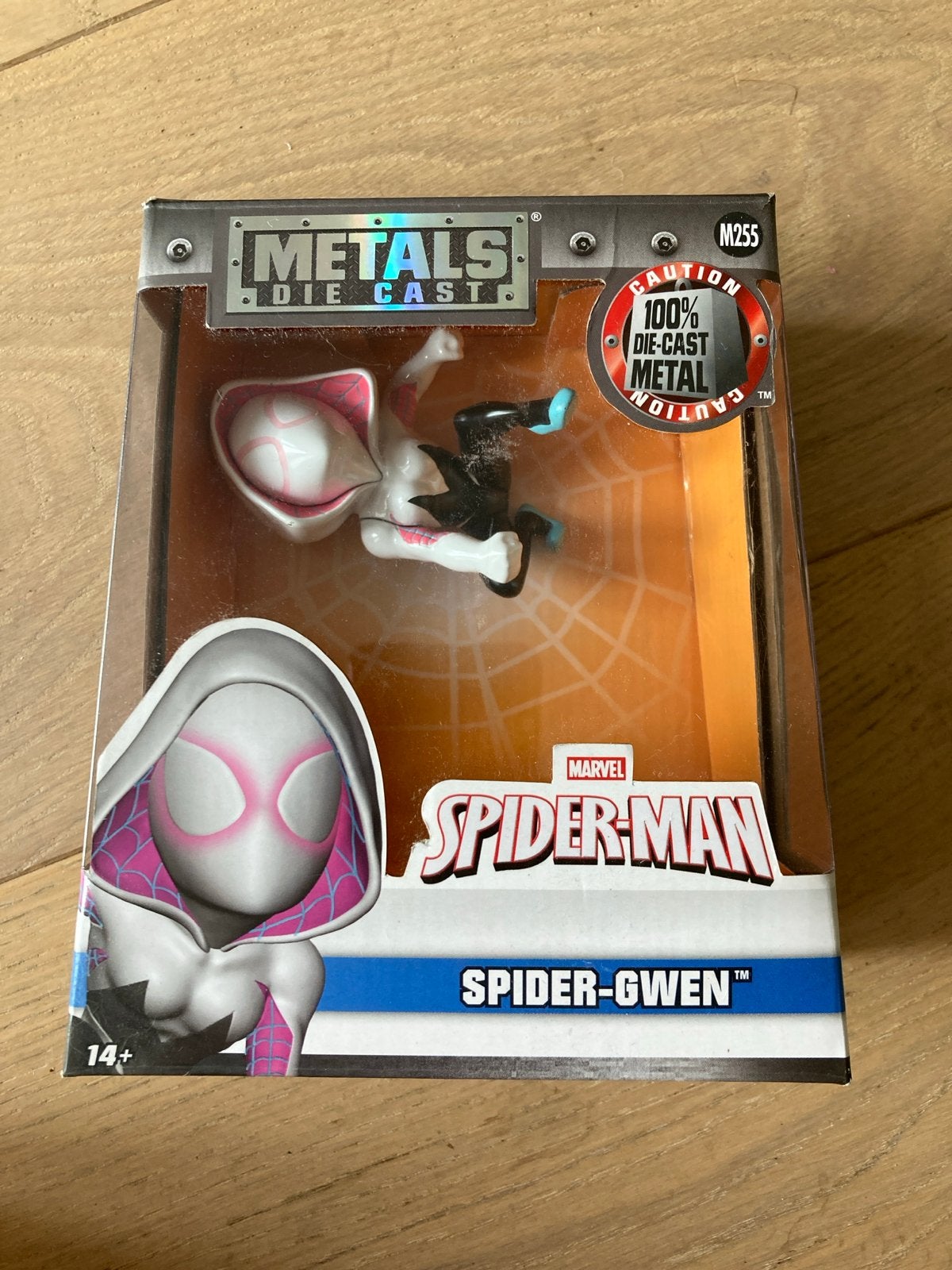 Marvel Spider-Man Spider-Gwen Metals Die-Cast Figuur, Verzamelen, Poppetjes en Figuurtjes, Ophalen of Verzenden, Nieuw