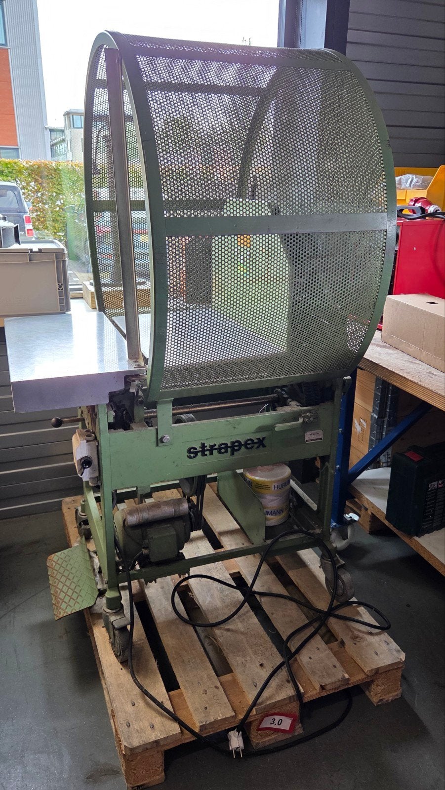 Strapex omsnoermachine bindmachine