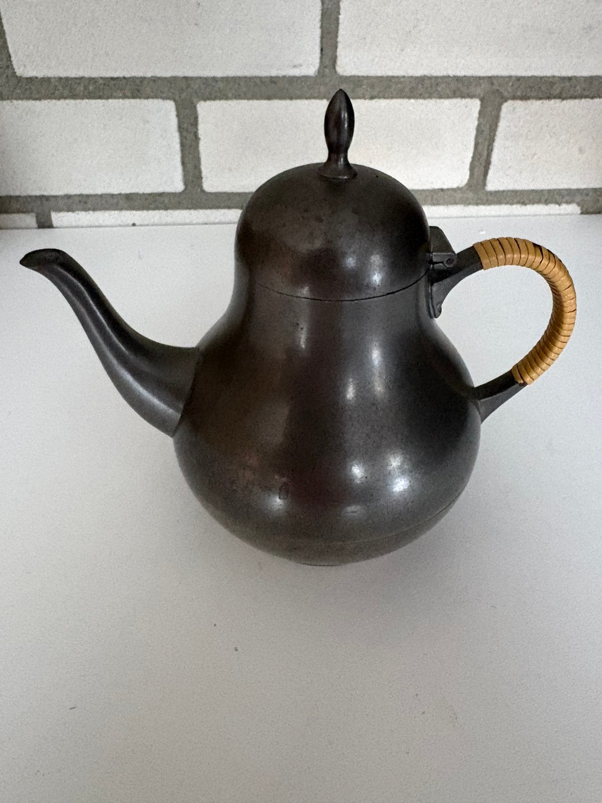 Diverse tinnen voorwerpen, kannen en ketel, Antiek en Kunst, Ophalen of Verzenden
