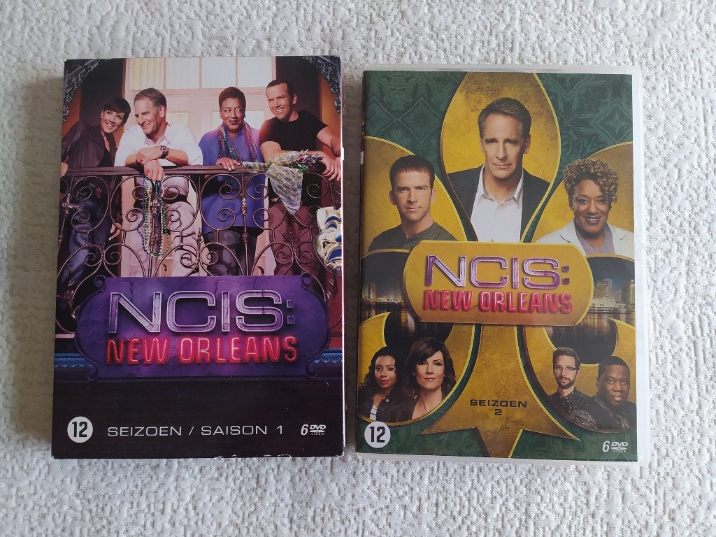 NCIS: New Orleans Seizoen 1 & 2 DVD Boxset, Engels, Misdaad, Seizoen 1, Ophalen of Verzenden