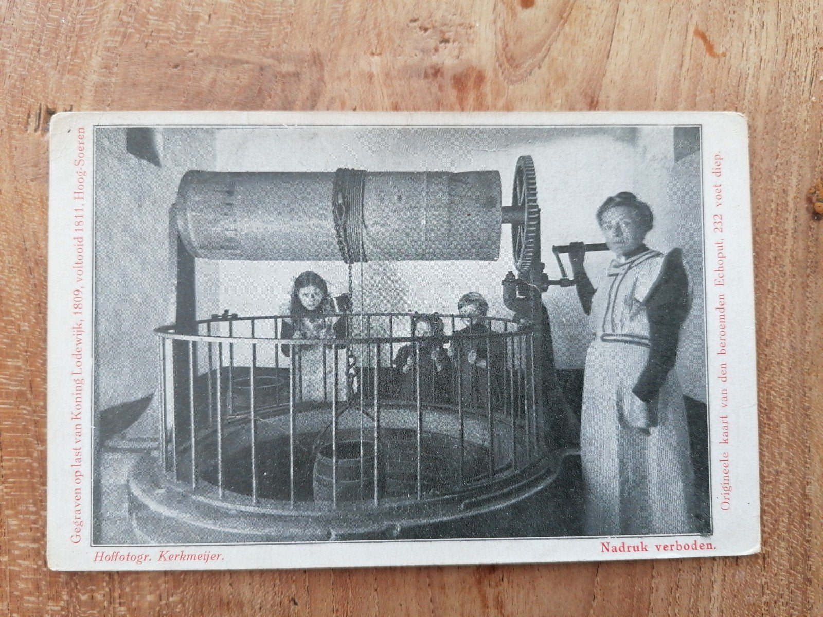 Oude briefkaart Echoput Hoog-Soeren, Gelderland, Ophalen of Verzenden, 1920 tot 1940, Ongelopen, Gelderland