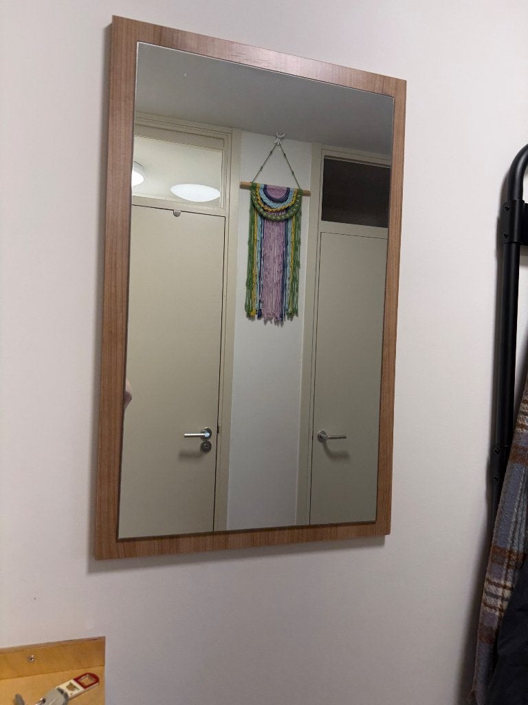 Mirror, Ophalen, Minder dan 50 cm, Gebruikt, Minder dan 100 cm