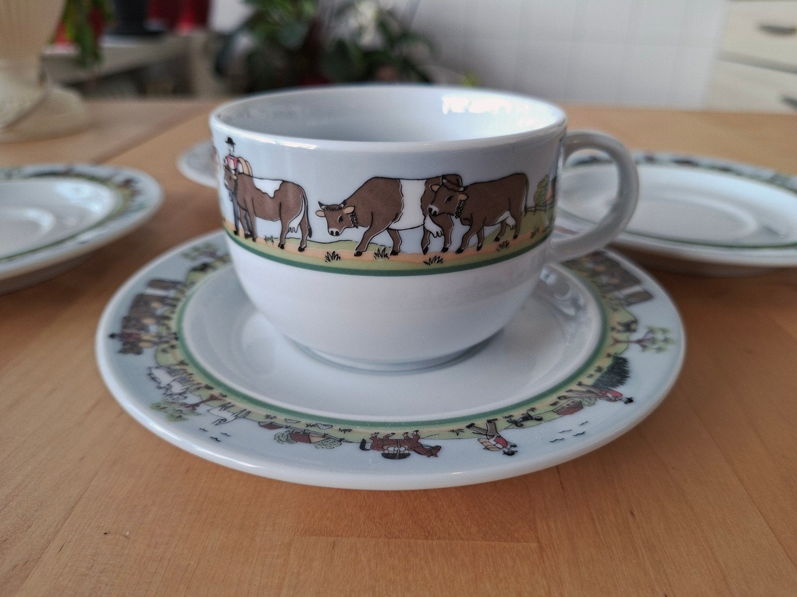 1 kopje en 3 schoteltjes Swiss Langenthal, Alpage, Ophalen of Verzenden