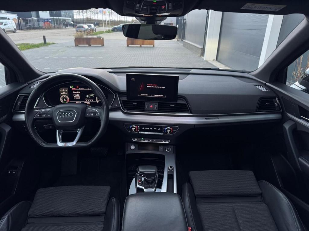 Audi Q5 Sportback 55 TFSI e | 3x S Line | Pano | 360 | Matri, Auto's, Audi, Automaat, Gebruikt, Zwart, 4 cilinders