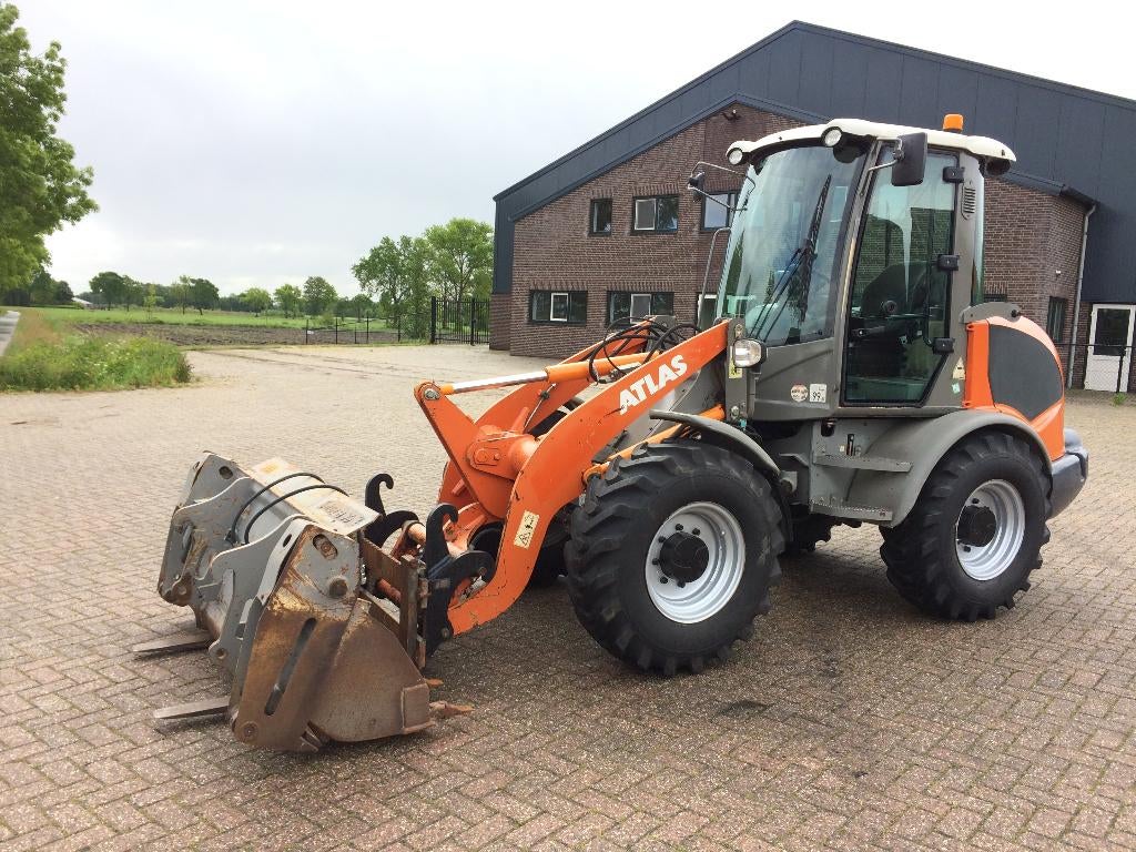2x Atlas 65 Bj. 2012 / 2017 Shovel Loader Wiellader, Zakelijke goederen, Machines en Bouw | Kranen en Graafmachines, Wiellader of Shovel