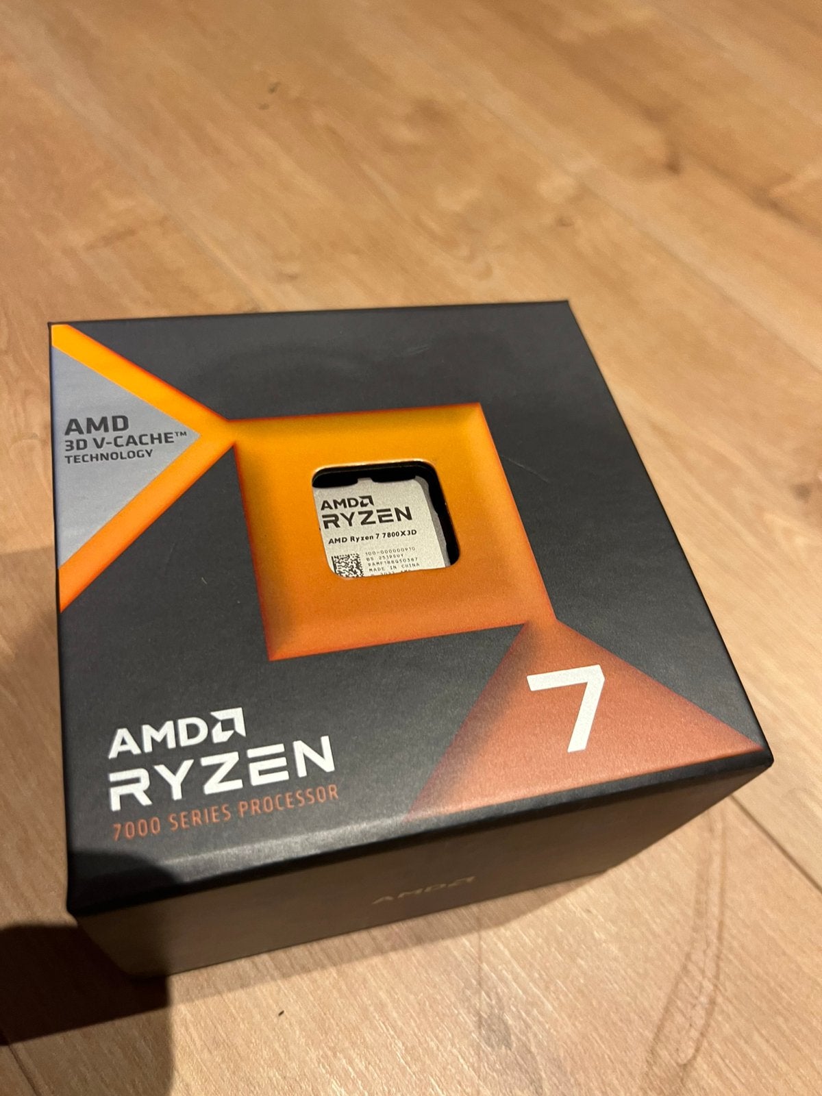 AMD Ryzen 7 7800x3d, Computers en Software, Processors, Ophalen, Nieuw, 8-core, 4 Ghz of meer