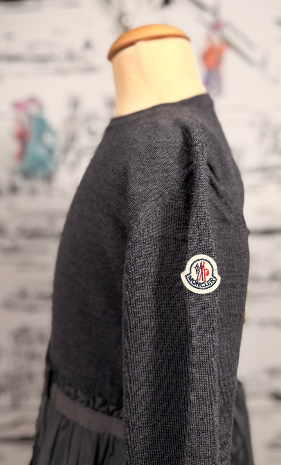Moncler meisjes jurk winter maat 10 (390 euro), Moncler EU, Zo goed als nieuw, Moncler, Jurk of Rok