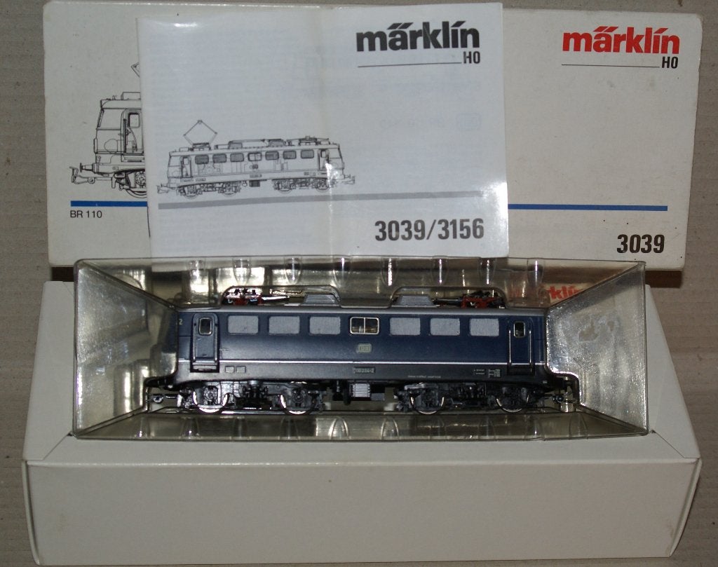 E locomotief Br.110, Hobby en Vrije tijd, Wisselstroom, Locomotief, Ophalen of Verzenden, Zo goed als nieuw