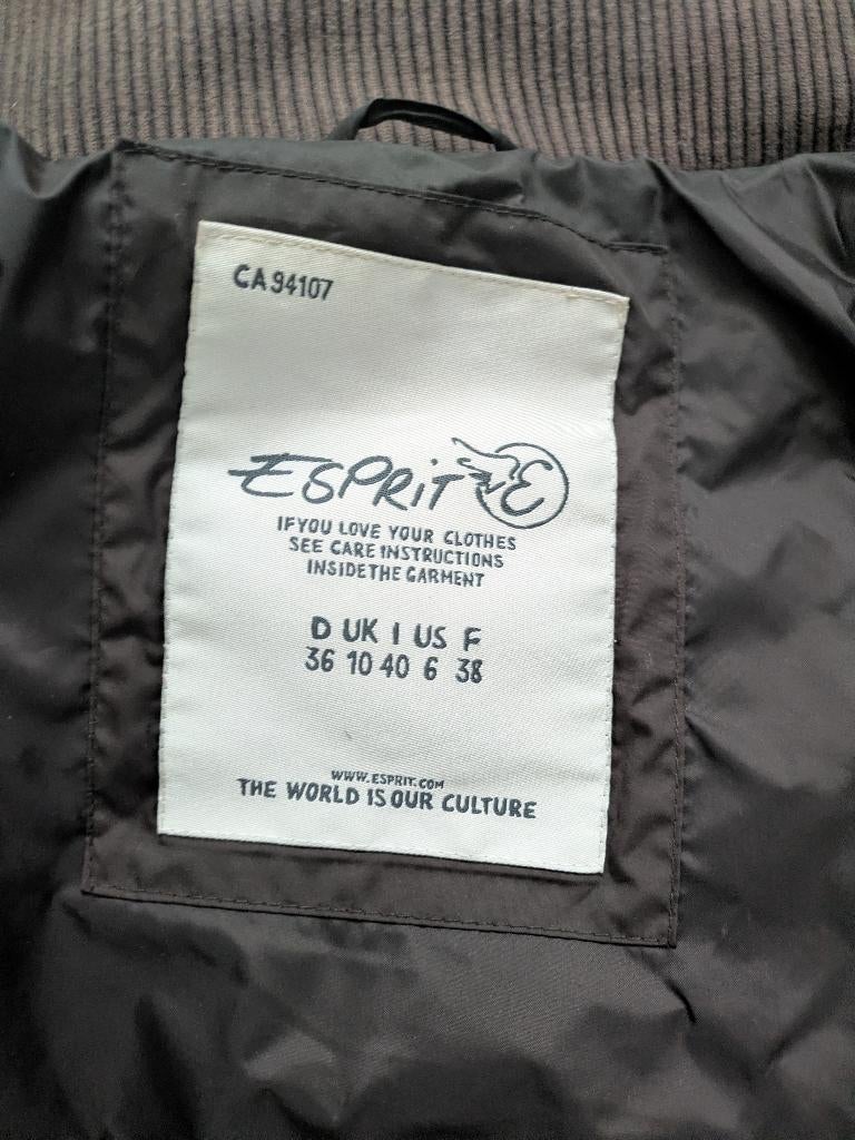 Bodywarmer Esprit, Kleding | Dames, Bruin, Verzenden, Maat 36 (S), Gedragen