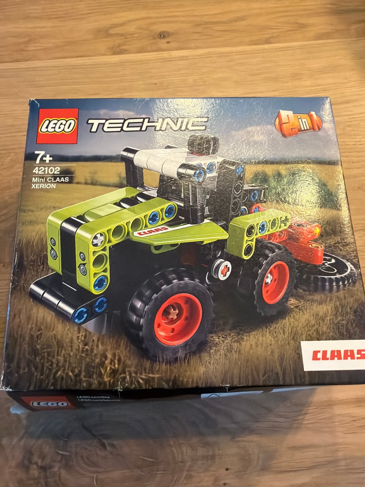 LEGO Technic 42102 Mini Claas Xerion - Nieuw in doos, Ophalen of Verzenden, Zo goed als nieuw, Overige merken