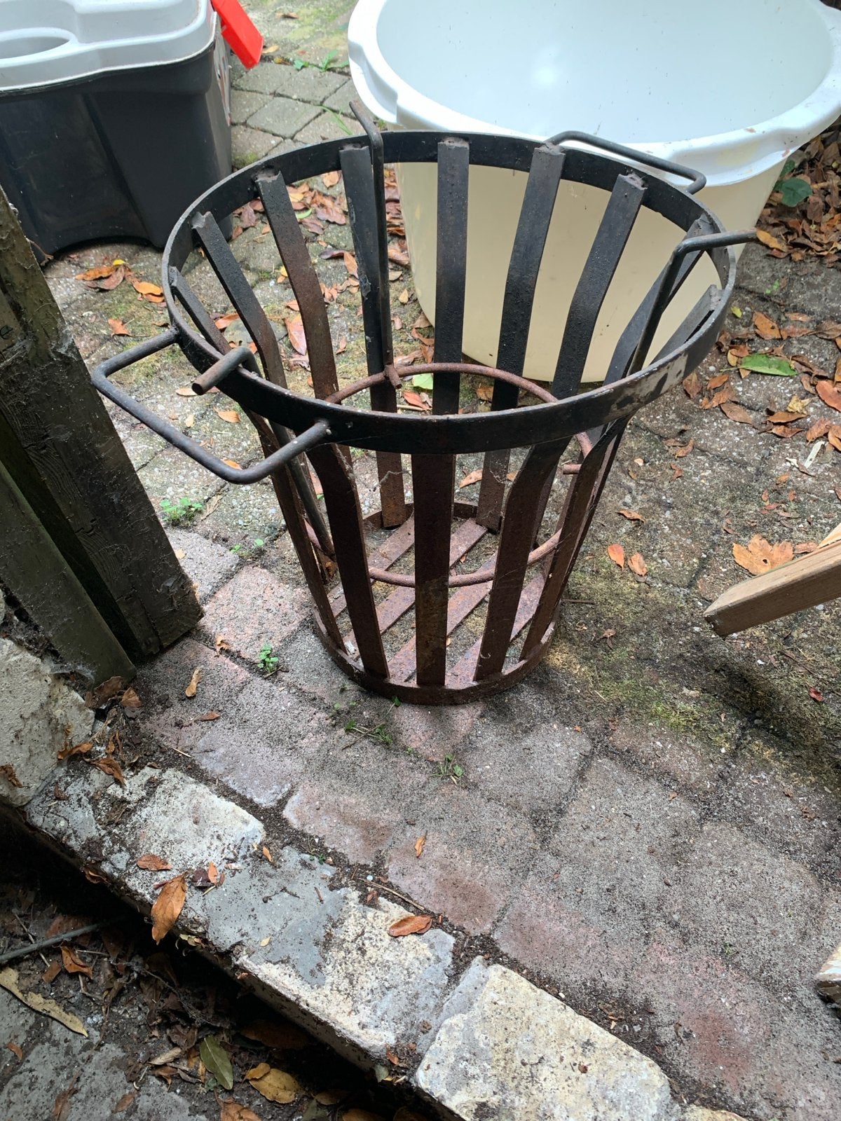 Robuuste Vuurkorf - Gebruikt maar functioneel, Ophalen, Gebruikt, Vuurkorf