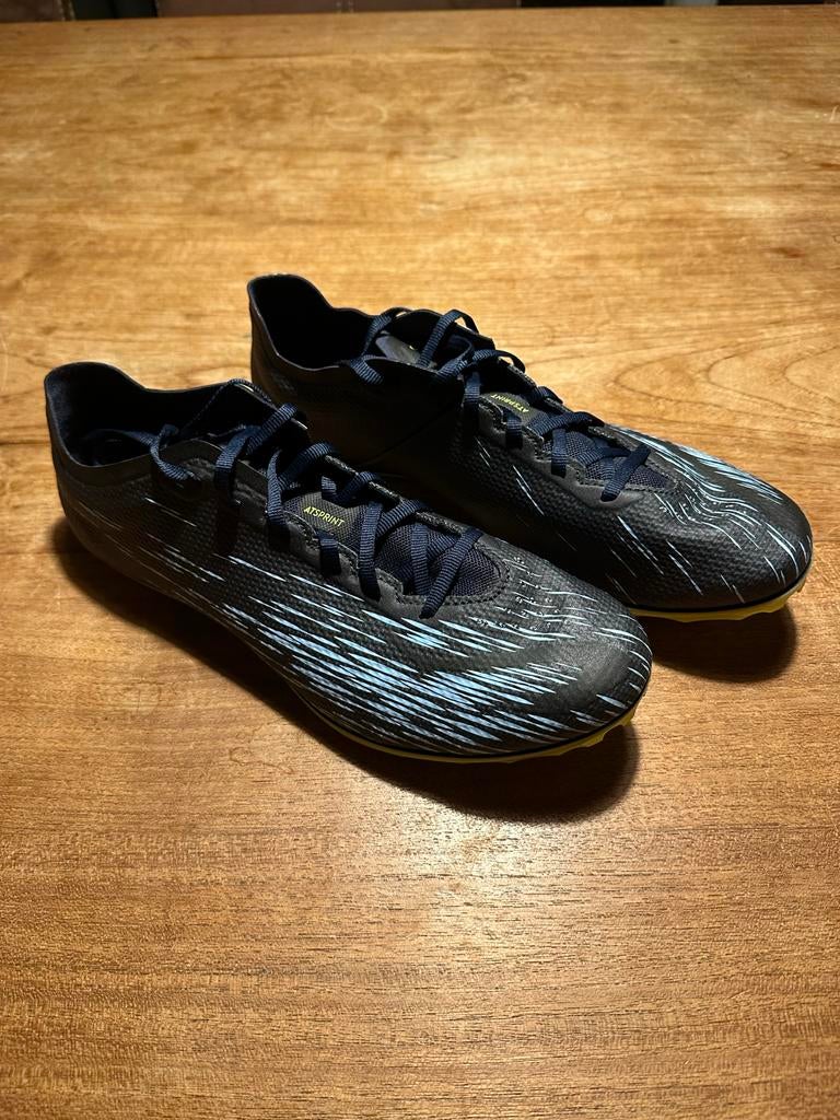 Kalenji Decathlon Atsprint Spikes -Atletiek Schoenen maat 45, Sport en Fitness, Loopsport en Atletiek, Zo goed als nieuw, Spikes