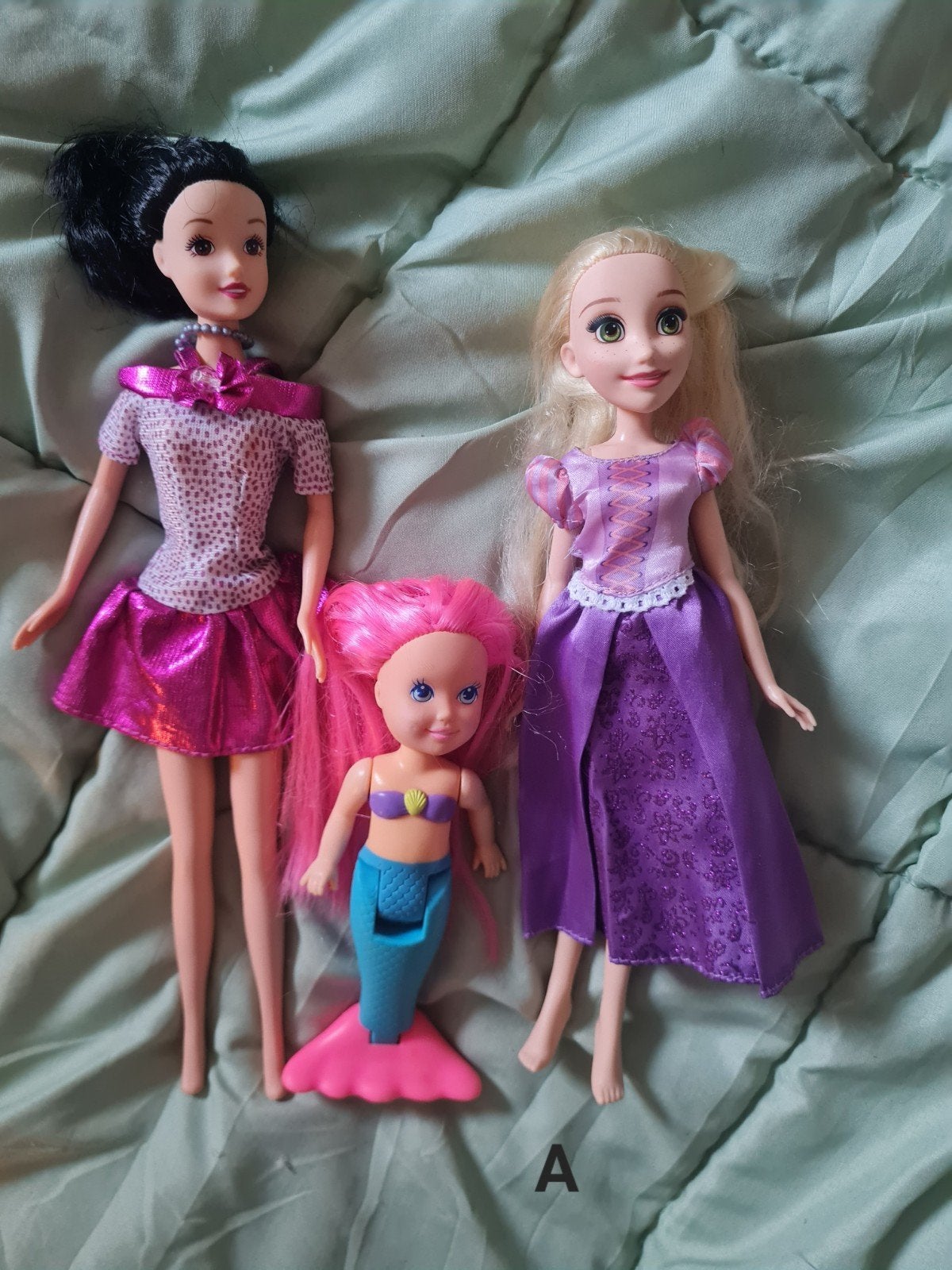 Diverse poppen: Barbie, zeemeermin en prinses, Ophalen of Verzenden, Gebruikt, Barbie