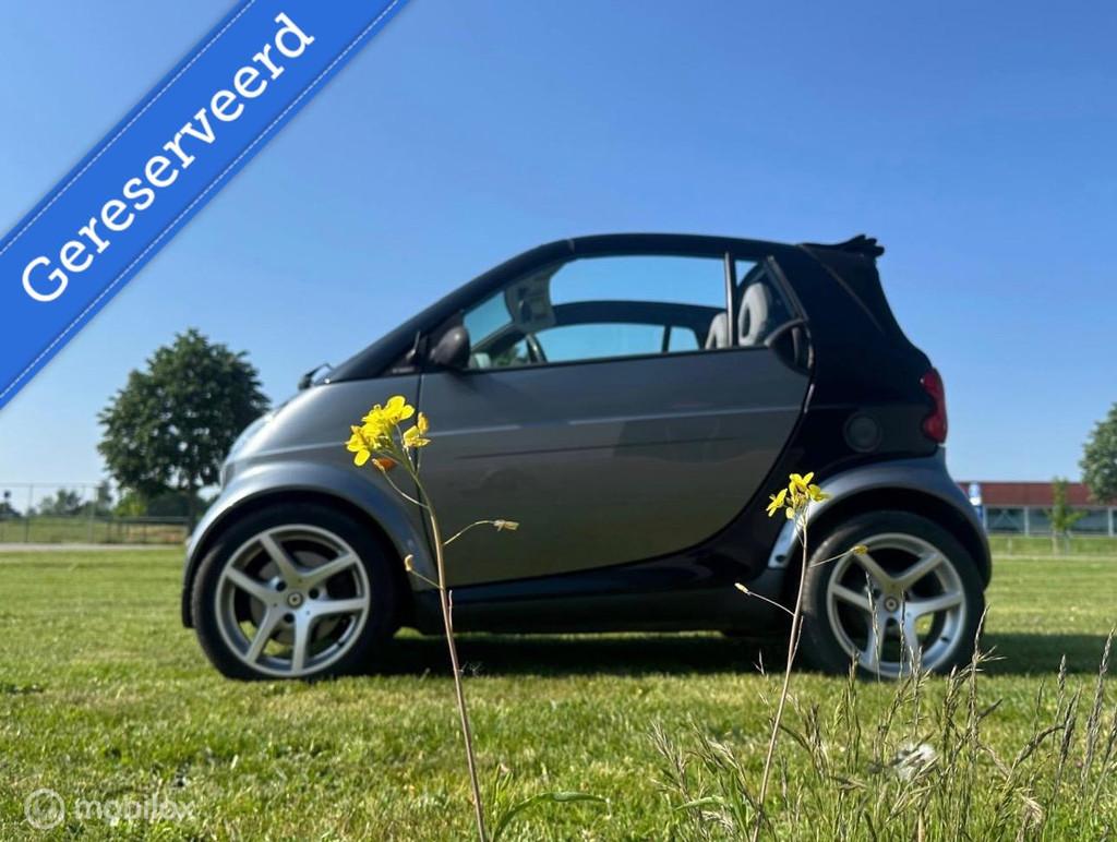 Smart Fortwo Pure Cabrio 93880 KM, Auto's, Gebruikt, 715 kg, Cabriolet, 61 pk