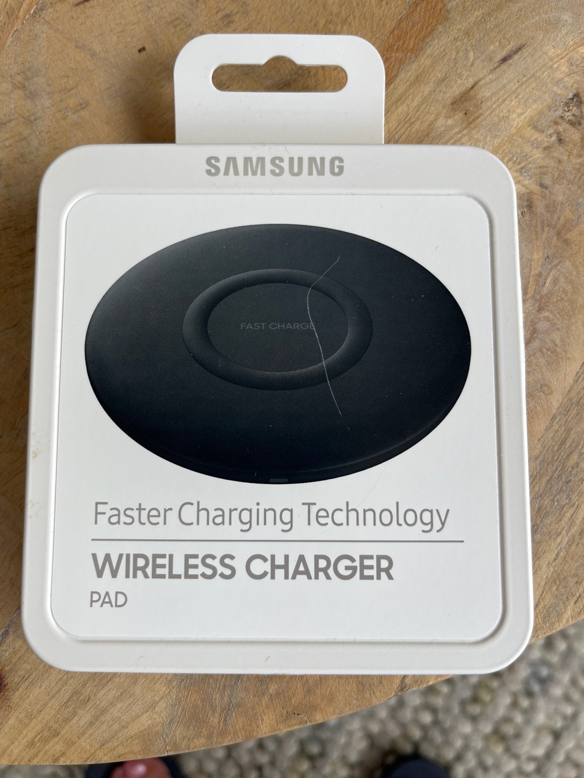 Samsung Draadloze Snellader Pad - Zwart, Telecommunicatie, Mobiele telefoons | Telefoon-opladers, Ophalen of Verzenden, Zo goed als nieuw