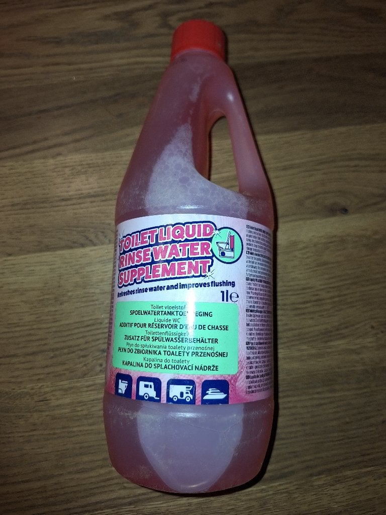 Vloeistof voor spoelwater chemisch toilet, 1 liter, Ophalen of Verzenden