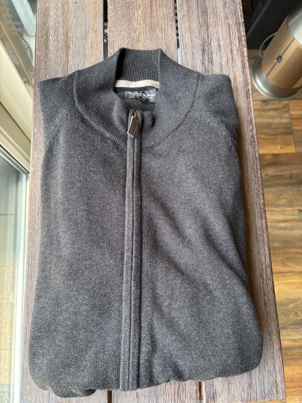 Tailor & Son Nieuw vest met rits - Maat XXL, Ophalen of Verzenden, Nieuw, Overige maten, Grijs