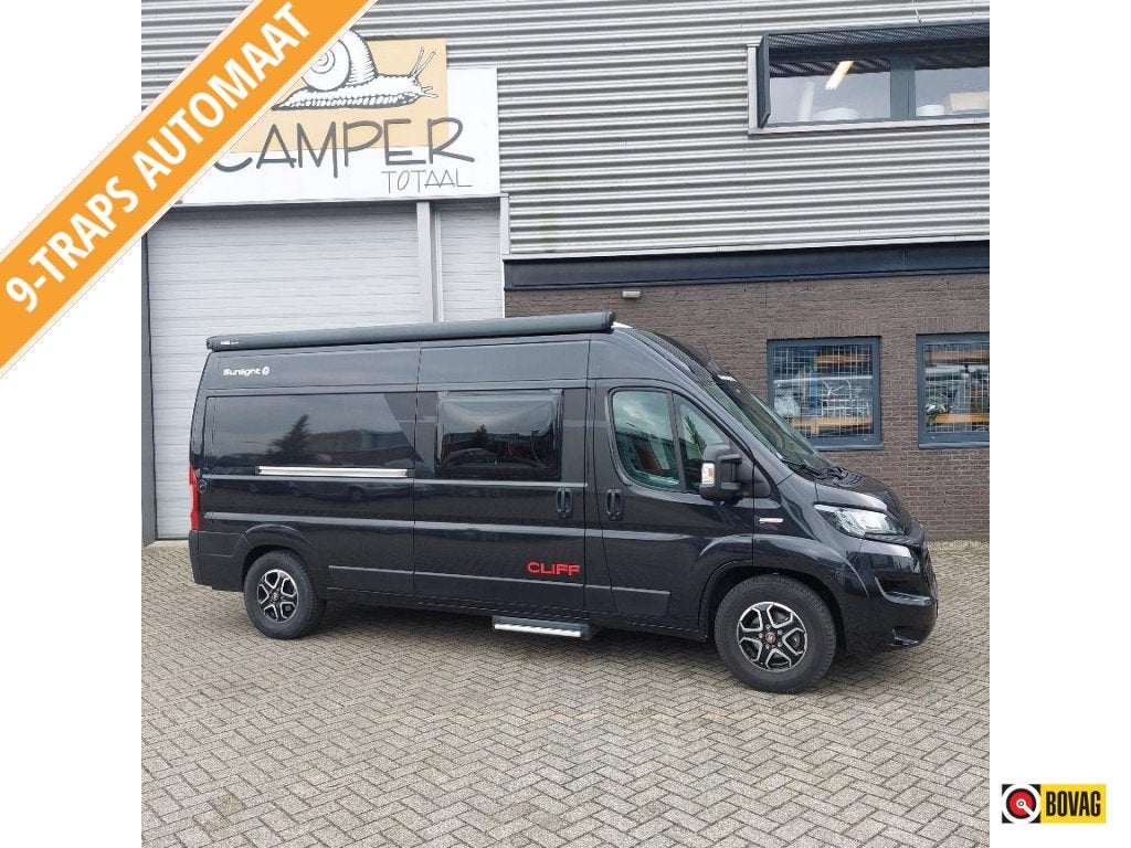Sunlight Cliff 600, Caravans en Kamperen, Campers, Automaat, Buscamper of Camperbus, Sunlight, Ringverwarming