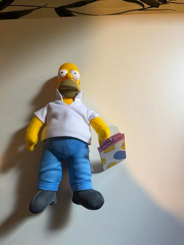 Homer Simpson Knuffel - The Simpsons Pluche Figuur, Overige merken, Overige karakters, Overige typen, Ophalen of Verzenden