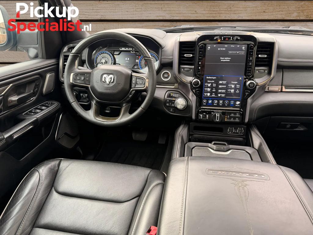 Dodge Ram 1500 5.7 V8 4x4 Crew Cab Limited , ALLE OPTIES , H, Auto's, Dodge, Automaat, 5654 cc, Zwart, Leder