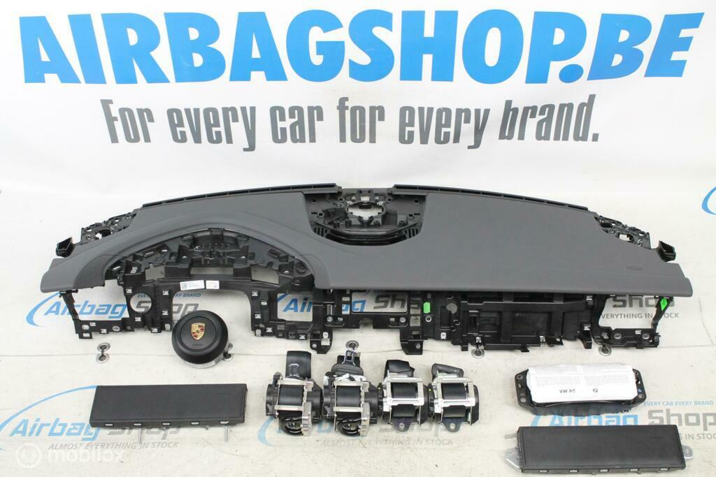 Airbag set Dashboard grijs structuur Porsche Taycan, Auto-onderdelen, Dashboard en Schakelaars, Gebruikt, Ophalen of Verzenden