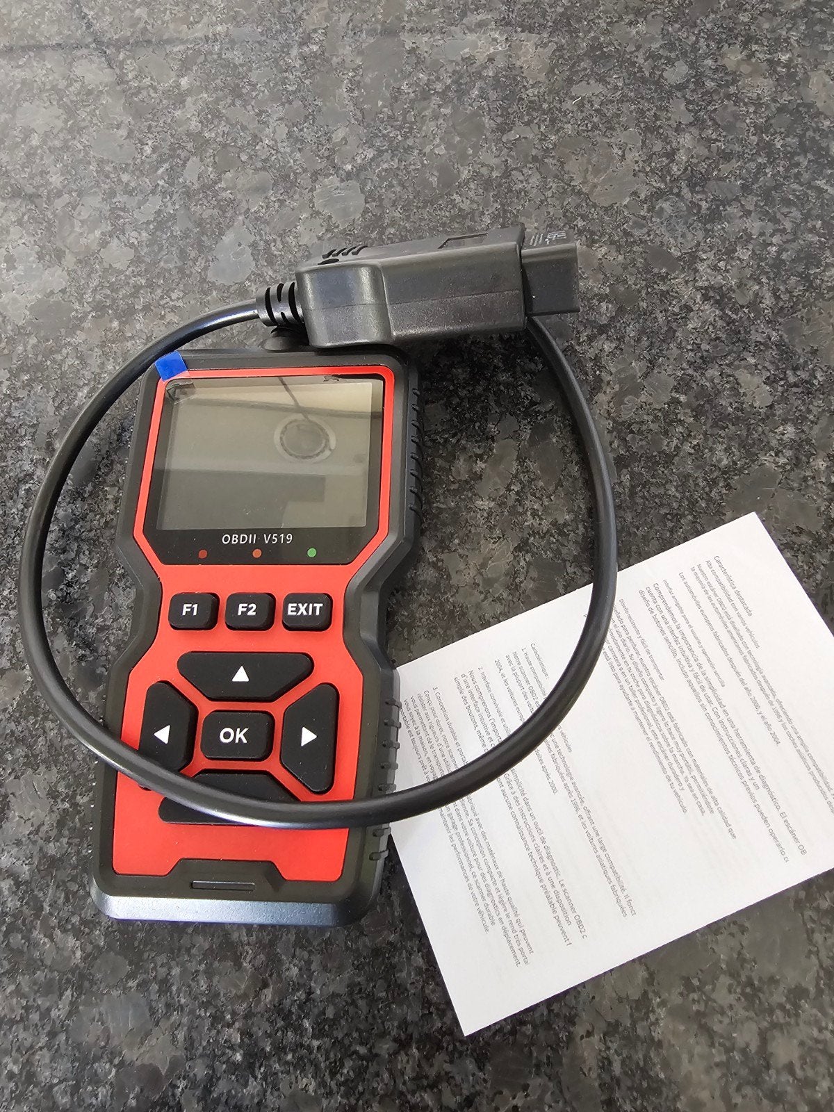 OBDII V519 Auto Diagnosetool, Ophalen of Verzenden, Zo goed als nieuw