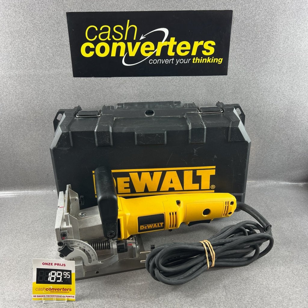 DeWalt Lamellenfrees DW682K | 600watt | koffer | 417768, Gebruikt, DEWALT, Lamellenfrees, Ophalen of Verzenden